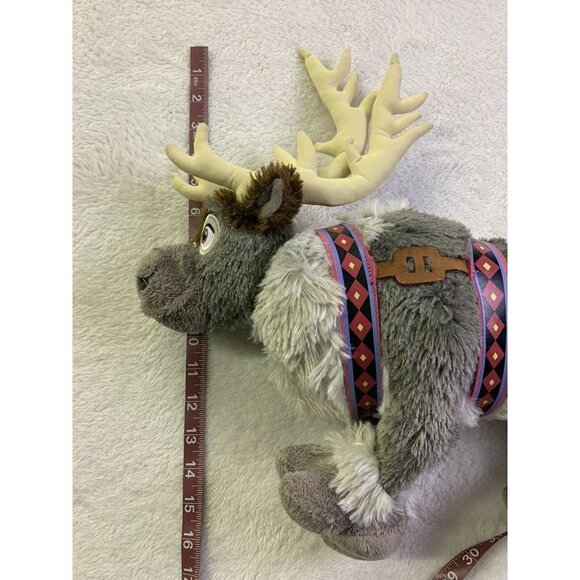 Disney Parks Frozen Large SVEN Plush Reindeer Stuffed Animal Toy Posable Legs - Picture 7 of 11